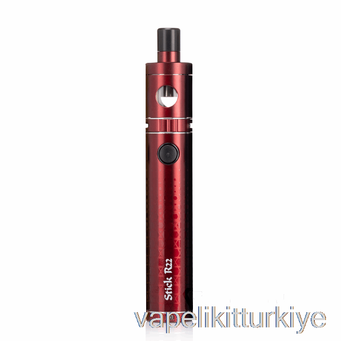 Vape Elektronik Sigara Smok Stick R22 40w Başlangıç ​​kiti Mat Kırmızı
